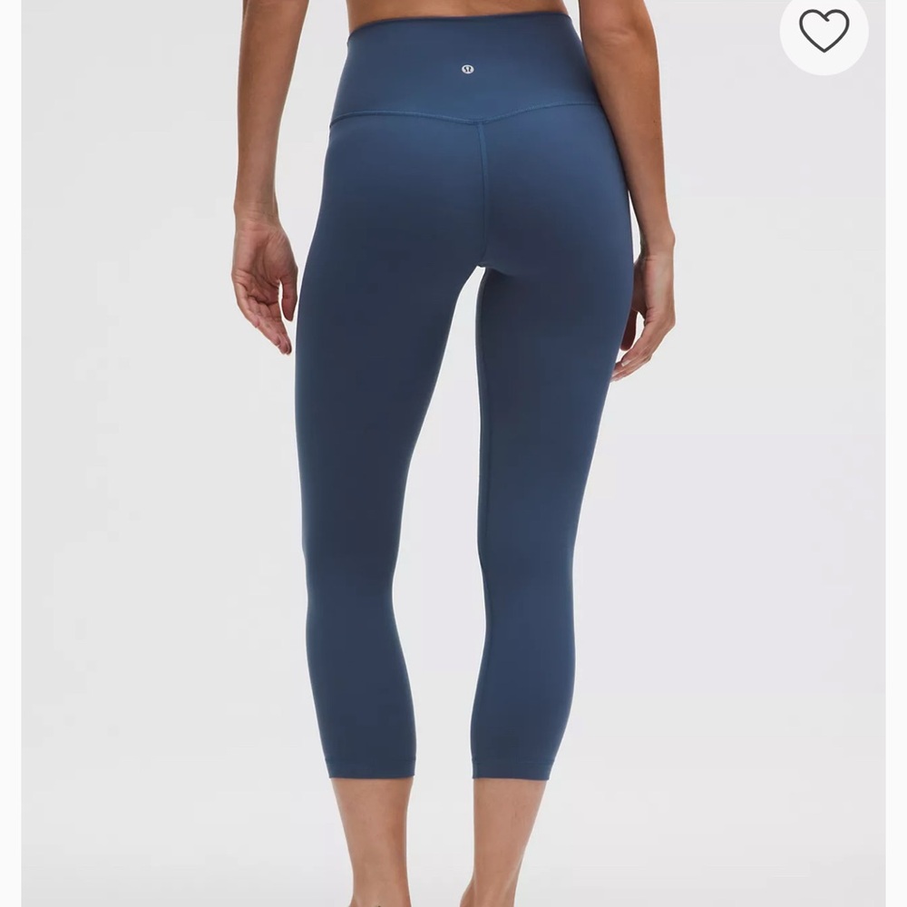 lululemon wonder under™ High-Rise Crop 23" light grey Size 8 , women’s !
